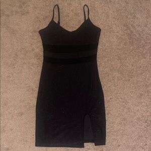 Elegant Black Sleeveless Dress